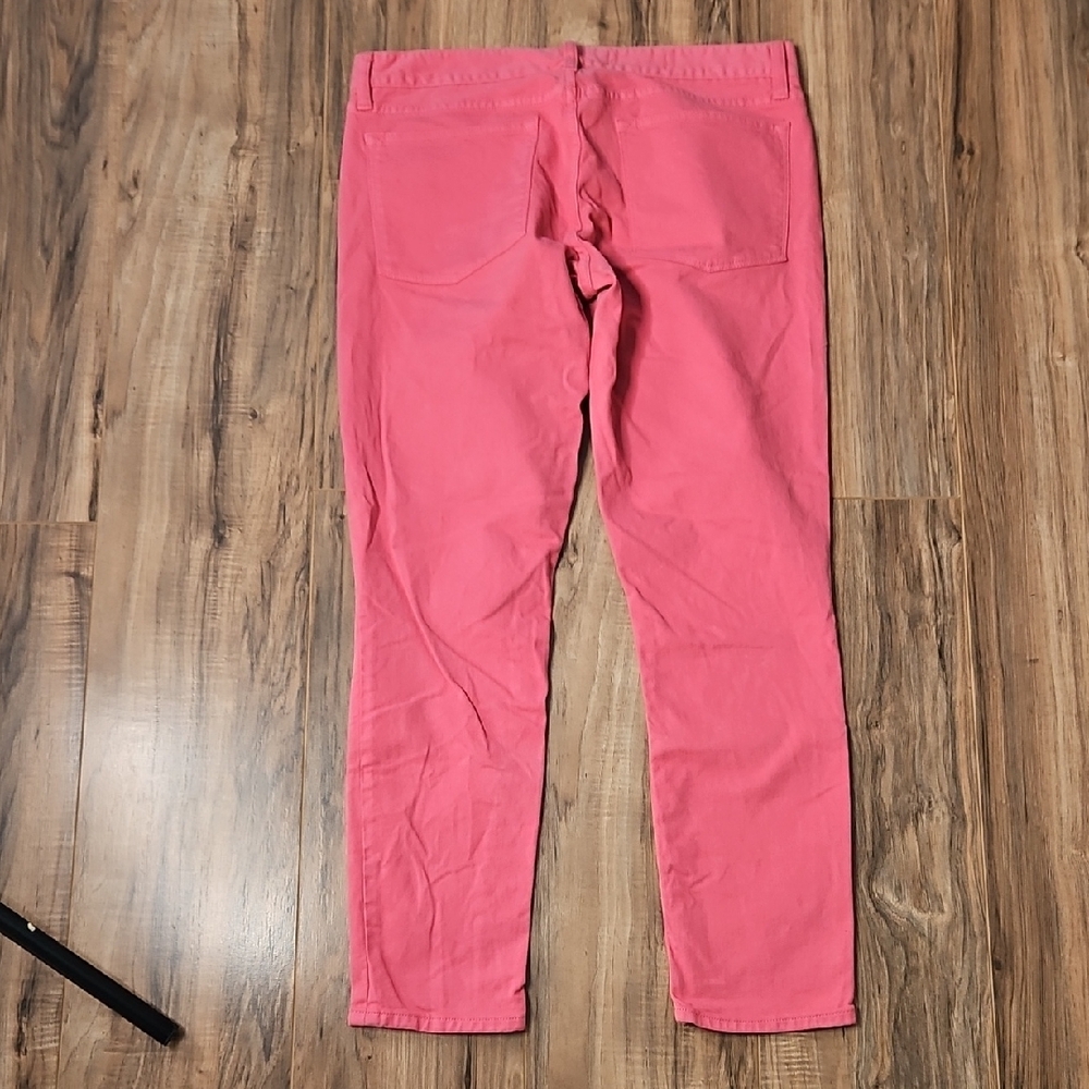 J Crew Salmon Toothpick Jeans 30 - Picture 9 of 11